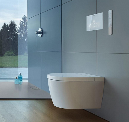 Унитаз подвесной Duravit ME by Starck 2510092000 с сиденьем SensoWash Starck f Plus 612000012000320