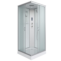 Душевая кабина Niagara Classic NG-1101-14P 90x90x215 стекло матовое/профиль серебро