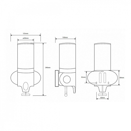 Дозатор жидкого мыла Bemeta 151109015