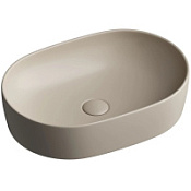 Раковина накладная Ceramica Nova Element CN6047MC 60x41.5x13.5 капучино матовый