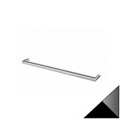 Полотенцедержатель Stil Haus Living LV05(05) хром/черный матовый