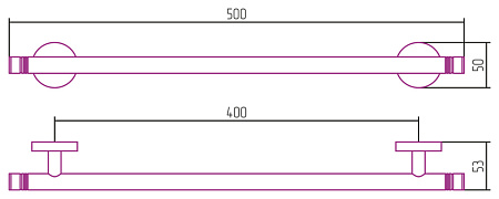 Полотенцедержатель Сунержа Без серии 03-3001-0500 золото