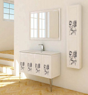 Мебель для ванной Cezares Rosa 120 decorato rosa Мебель для ванной Cezares Rosa 120 decorato rosa