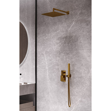 Верхний душ Boheme Qubic 421-G золото