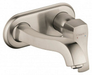 Смеситель Hansgrohe Metris Classic 31003820 для раковины, шлифованный никель