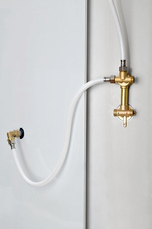 Душевая кабина Frank F420М Black 120x120x220 черный