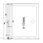 Душевая дверь Aquanet Beta NWD6221 90 R, прозрачное стекло - фото 5