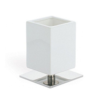 Стакан Stil Haus Urania 617(08-BI) хром/белый