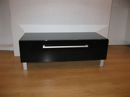 Комод Aquaton Мадрид 1A131903MA950 80 М черный глянцевый