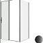 Душевой уголок Allen Brau Priority 3.31009.BBA + 3.31015.BBA 120x80 черный браш - фото 12