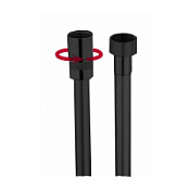 Душевой шланг Bossini Cromolux A00167C.073.1 150 черный матовый Душевой шланг Bossini Cromolux A00167C.073.1 150 черный матовый