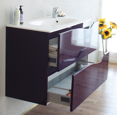 Мебель для ванной BelBagno Clima 100 crystal violet