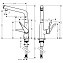 Смеситель Hansgrohe Metris Select 14883000 для кухонной мойки, хром - фото 2