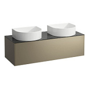 Тумба под раковину Laufen Sonar 4.0542.4.034.142.1 120 титан/черный мрамор