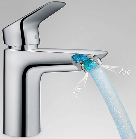 Смеситель Hansgrohe Logis 71100000 для раковины, хром