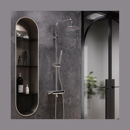 Душевая стойка Damixa Scandinavian Pure 936730000 хром