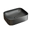 Раковина накладная Ceramica Nova Element CN6052MDH 50.5x38x15 антрацит матовый темный