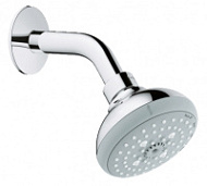 Верхний душ Grohe Tempesta New 100 27870001 с кронштейном