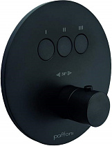 Смеситель Paffoni Compact Box CPT019NO для душа, черный
