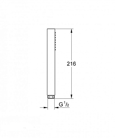 Душевая лейка Grohe Euphoria Cube 27699000