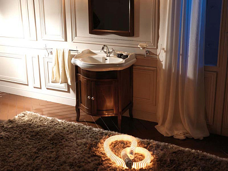 Раковина Kerasan Retro 104601*0 69 без отверстия под смеситель, белый