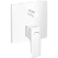Смеситель Hansgrohe Metropol 32545700 для ванны, белый матовый