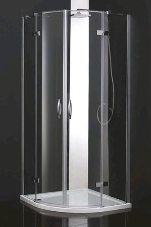 Душевой уголок Cezares BERGAMO-R-1-90-ARCO-C-Cr-L(-R)