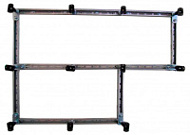 Каркас и ножки для поддона Cezares TRAY-M-RH-120/90-ML-L