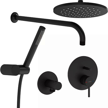 Душевой комплект VitrA Origin A4926636EXP черный матовый