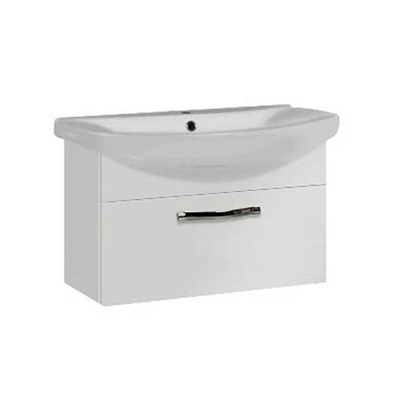 Тумба с раковиной Aquaton Ария 1A141701AA010 80 белый