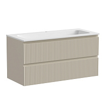 Тумба с раковиной Sancos Snob R 100 SNR100CE Beige Soft