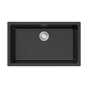 Кухонная мойка Omoikiri Okinoshima 76-U/I-BL 46x76x25.5 черный