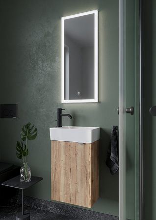 Зеркало Sancos Polo PL35 35х80 с подсветкой