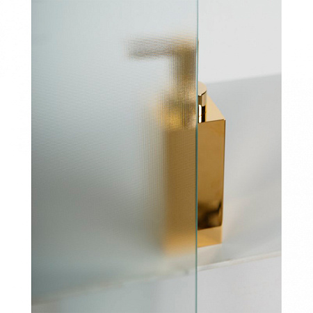 Душевой уголок BelBagno Uno UNO-195-AH-2-100/80-P-Cr рифленое стекло