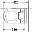 Унитаз подвесной Duravit Starck 3 2226590000+611000002304300 с функцией биде, белый - фото 4