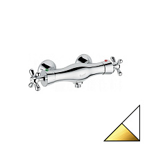 Смеситель Emmevi Deco 12300BO для душа, белый/золото