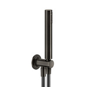 Душевой гарнитур Gessi Inciso 58123.299 черный матовый Душевой гарнитур Gessi Inciso 58123.299 черный матовый