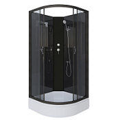 Душевая кабина Niagara Classic NG-6501-14BK 90x90x200 стекло тонированное/профиль черный