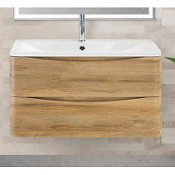 Тумба с раковиной BelBagno Acqua ACQUA-1000-2C-SO-RR 100 подвесная, Rovere Rustico