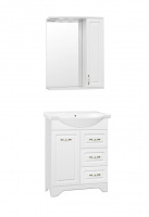 Мебель для ванной Style Line Олеандр-2 65 3 ящика, белый