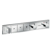 Термостат Hansgrohe RainSelect 15356000 на 3 потребителя, для душа, хром