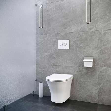 Унитаз подвесной Ceruttispa Brenta Aria CT7191 микролифт