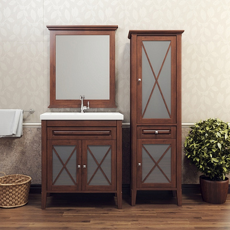 Тумба с раковиной Opadiris Палермо Z0000008554 75 светлый орех