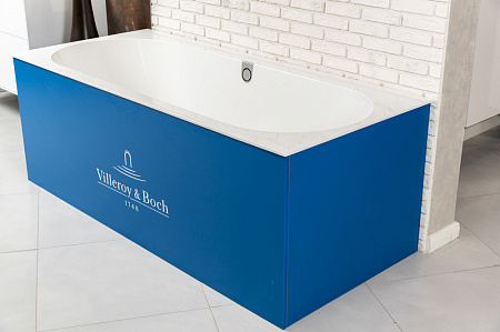 Ванна квариловая Villeroy & Boch Oberon 2.0 SOLO UBQ181OBR2DV-01 180х80 см, альпийский белый
