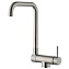 Смеситель Zorg Steel Hammer SH 5197 INOX для кухонной мойки, нержавейка - фото 1
