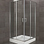 Душевой уголок BelBagno Uno UNO-195-A-2-100-C-Cr прозрачное стекло - фото 1