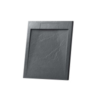 Поддон для душа из искусственного камня Vincea VST-4SRL9090A 90x90x2.5 антрацит