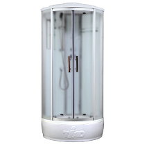 Душевая кабина Timo Standart T-6680SF 80x80x220 матовое стекло/хром