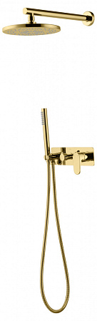 Душевой комплект Boheme Spectre 454-G для душа, золото