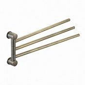 Полотенцедержатель WasserKRAFT Exter K-1533 40 светлая бронза